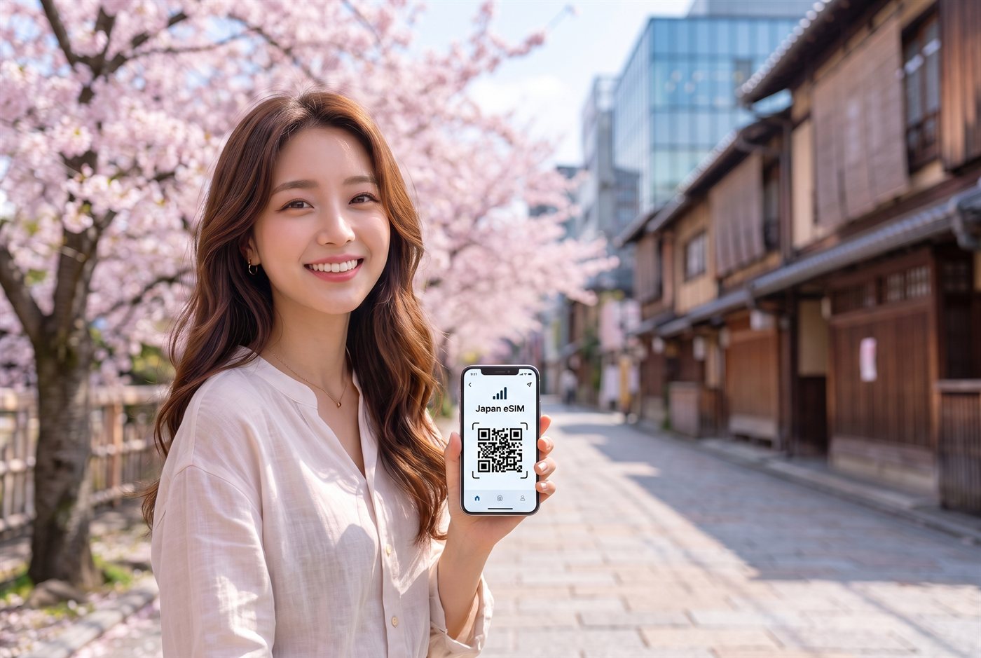 일본 eSIM - QR코드 스캔으로 1분 만에 데이터 연결